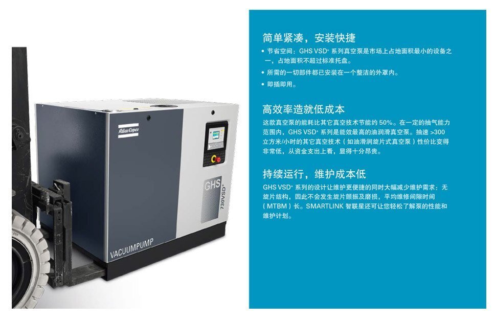 螺桿式真空泵 GHS350-900VSD+